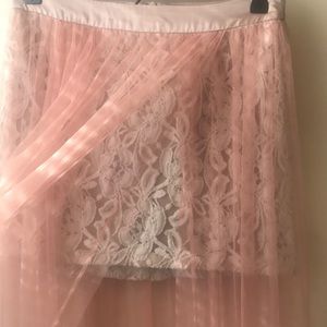 Gorgeous Lace mesh skirt!